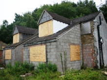 Bat Survey site in Lydbrook, Gloucestershire